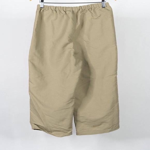 Ladies Nike Double-Zip Khaki Capri Pants - Picture 3 of 4